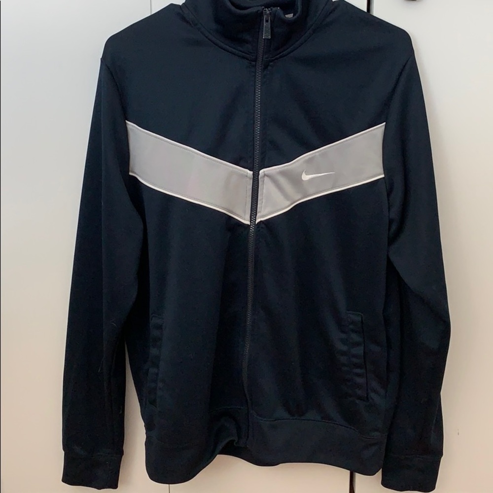 Nike Navy Full Zip Lightweight Jacket